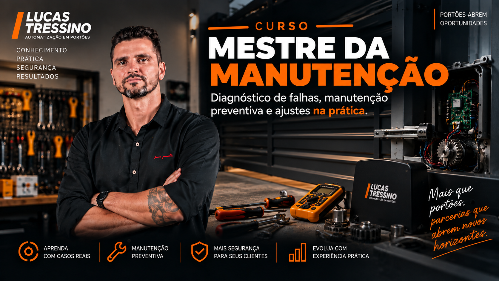 Apresentação do treinamento Mestre da Manutenção